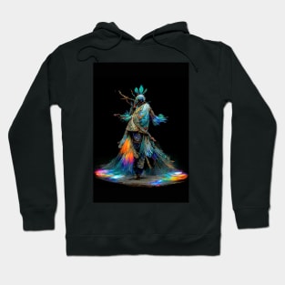 Dancing Iridescent Shaman 3 Hoodie